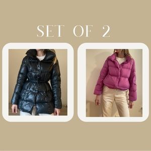 ❌SOLD❌Set of 2 Puffer Jackets